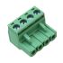 2EDG-5.08-4-PIN,Female Terminal Connector,Green