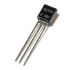 BC558 ,PNP Silicon Epitaxial Planar Transistor, 30V VCEO, 200mA Collector Current, TO-92