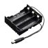 18650 Battery Holder, 3-Way with DC 2.1mm Power Jack