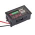 12V Battery Voltage Indicator with Dual 5V 2A USB Outputs, LED Display, and Battery Capacity Monitoring
