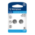 LR44 1.5V Alkaline Button Cell Batteries, Pack of 2