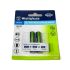 AAA 1.2V 1000mAh Ni-MH Rechargeable Batteries, Pack of 2