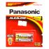 Panasonic Alkaline AAA Batteries 1.5V – 2pcs Blister Pack, Original High-Reliability Power for Everyday Electronics
