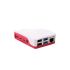 Official Raspberry Pi 4 Case – Red & White, High-Quality ABS Enclosure