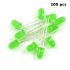 5MM LED GREEN 200pcs/pack