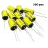 3.3UF 100V ELECTROLYTIC CAPACITOR 200pcs/pack