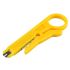 Mini Wire Stripper and Cutter Tool for Network Cable,Lightweight,Yellow 