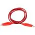 Crocodile to Crocodile, 10-Pieces Alligator Clip Test Lead Set, Assorted Colors with Flexible Insulated Wires