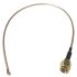 CBA-UFL-SMAM25; RF Solutions Female CABLE ASSEMBLY UFL TO SMA PLUG 25cm LONG