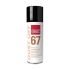 DUST OFF 67 Precision Dust Remover – 200 ML Aerosol, Hydrofluorolefin Based, Non-Flammable, for Sensitive Electronics