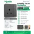 Schneider Electric AvatarOn 13A 250V 1-Gang Switched Socket – Dark Grey