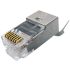 RJ45 CONNECTOR FOR SHIELDED CAT6