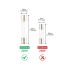 Glass Cartridge Fuse for Overcurrent Protection,1A 6 x 30mm