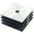 Aluminum Heat Sink 30x30x15mm for GBPC KBPC Bridge Rectifier Cooling