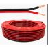 Red Black Cable, 1 Meter Length, 2 Core Flexible Wire