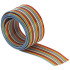 Ribbon Cable 60 Pin Multicolor Flat Wire 1.27mm Pitch PVC Insulated