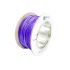 Besomi 100m Purple Hookup Wire - 20 Strands of 0.13mm TC, PVC Insulated, 1.25mm OD