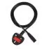 2 Pin Radio Power Cable, 1.5 Meter Length UK Plug