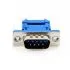 DP Rebon Cable, 9-Pin Male Connector, Flexible Ribbon Cable for Data and Signal Transmission