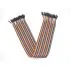 Male to Male Jumper Wire 40CM, Set of 40- Colorful and Durable for Electronics Projects