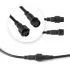 Electrical Extension Cable for Car, Truck, Boat, Indoor/Outdoor LED Strip Lights/String Connector 22AWG,IP65,7.87in,20cm,5-PIN
