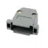 DB15,Connector Housing, Plastic Shell with Screws, Grey