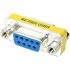 DB9 Mini Gender Changer Female to Female Adapter D-Sub Connector