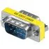 DB9 Mini Gender Changer Male to Male Adapter D-Sub Connector