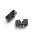IDC 2×5-Pin Male Header, 10-Pin, Straight Through-Hole, 2.54 mm Pitch Connector