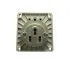 J323AS ,Industrial 3-Pin Socket - 32A, 200-250V, Heavy Duty Engineering Plastic