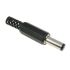 DC Power Plug Male Connector 2.1mm x 5.5mm Cable Mount Barrel Type