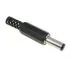 DC Power Plug Male Connector 2.1mm x 5.5mm Cable Mount Barrel Type