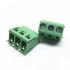 KF128 Terminal Block Connector 3 Pin Male 5.08mm Pitch 300V 10A 24-12AWG PCB Mount