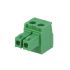 15EDG 2 Pin Female Connector 3.81mm Pitch Pluggable Terminal Block 300V 8A