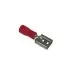 FDD1-25-250 Insulated Female Disconnect Terminal Red 22-16AWG 0.5-1.5mm² 250V 10A