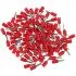 E0506 Ferrule Terminal Red 0.5mm2 Wire Gauge 5mm Pin Length Insulated Crimp Connector