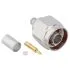 172395 RF Connector N Straight Plug Cable Amphenol 50 Ohm Crimp Type
