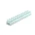 TERMINAL BLOCK 25MM 60A, Screw Terminal Strip, 12-Position, 600V Rated