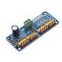 PCA9685, 16-Channel 12-bit PWM Servo Motor Driver, I2C Interface