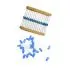 50x Blue LED Light Kit with 50x 200-Ohm Resistors for Arduino and Raspberry Pi