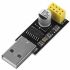 uSB to ESP8266 WiFi Module Adapter - 3.3V, Wireless Data Transmission