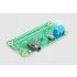 IQaudio Codec Zero, Audio I/O Expansion Board for Raspberry Pi Zero, Mono Mic/Line In & Out, I2S Interface