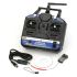 FlySky CT6B 2.4GHz 6CH Transmitter with FS-R6B Receiver, Digital Radio Control System for RC Drones, Planes, and Helicopters