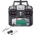 FlySky FS-i6X 2.4GHz 6CH AFHDS 2A RC Transmitter with FS-iA10B 10CH Receiver, Digital Radio Control System for Drones, Helicopters, and RC Aircraft