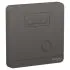 Schneider Electric AvatarOn 13A 250V Fused Connection Unit – Dark Grey