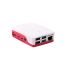 Official Raspberry Pi 4 Case – Red & White, High-Quality ABS Enclosure