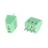 KF128-2.54,Terminal Block,Male,2.54mm Pitch, Green,3-Pin 