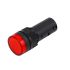 AD16-16C,Red LED Indicator Light-12V, 16mm Panel Mount