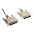 DB25M-M,Connector, M/M,6M,25-Pin