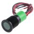 RS-Pro, 703-9052, LED 6-36 VDC Green 14 mm Mounting Hole